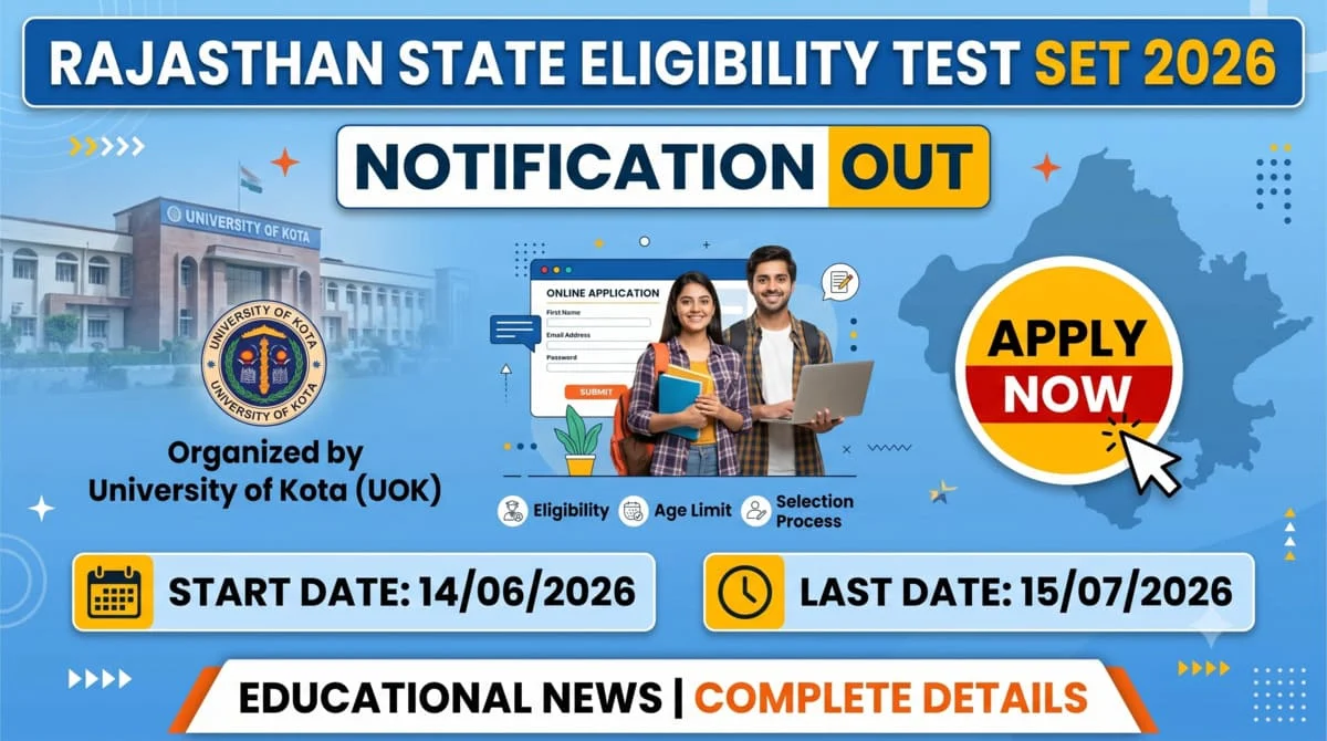 Rajasthan State Eligibility Test (SET) – 2026