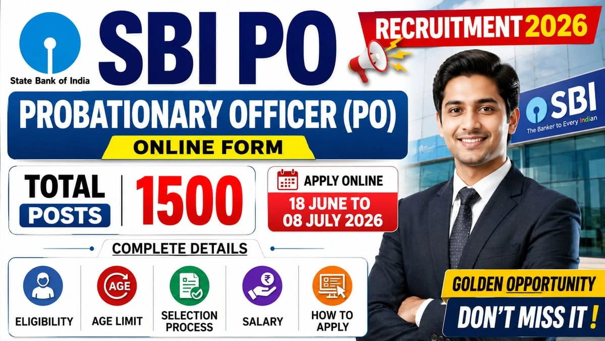 SBI PO Recruitment 2026