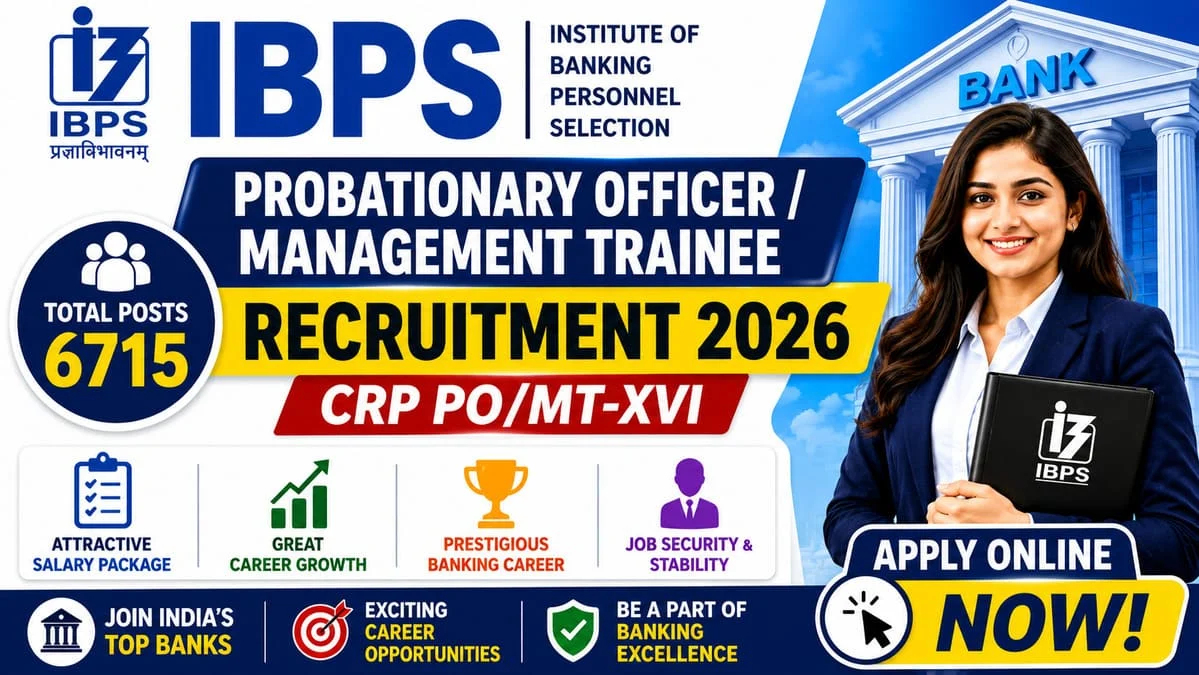 IBPS PO MT recruitment 2026