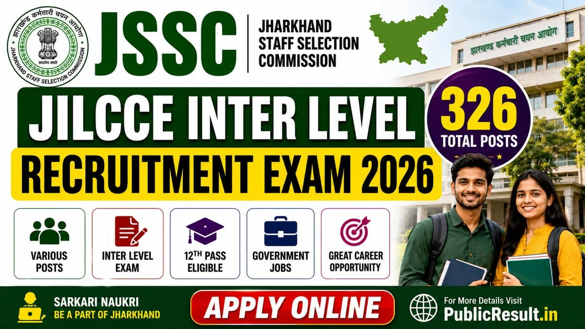 JILCCE Inter Level Various Posts Recruitment 2026